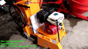 Máy cắt bê tông kc20 lắp động cơ GX390 Trung Quốc.