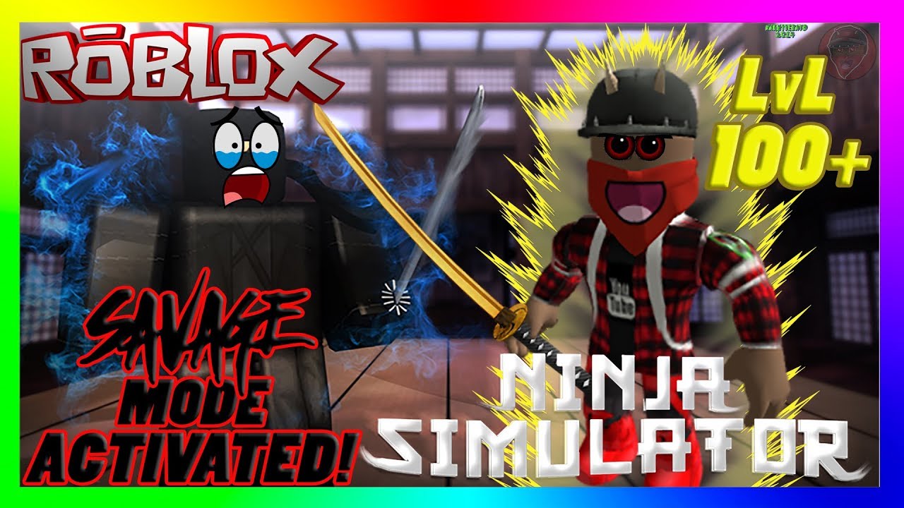 Roblox Ninja Simulator Beta Strongest Ninja Lvl 100 Savage