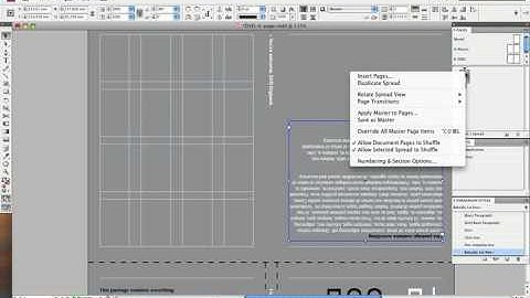 Adobe Indesign Document Rotation - Designers Bookshop