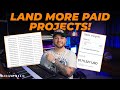 5 Keys To Land MORE PAID PROJECTS As a Producer! (What I Did To Grow a 6 Figure Production Business)