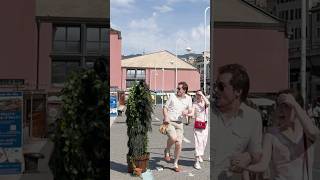 Wrong Bush! 🌿😂 #BushmanPrank #funnyreaction