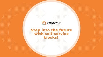 Step into the future with self-service kiosks!