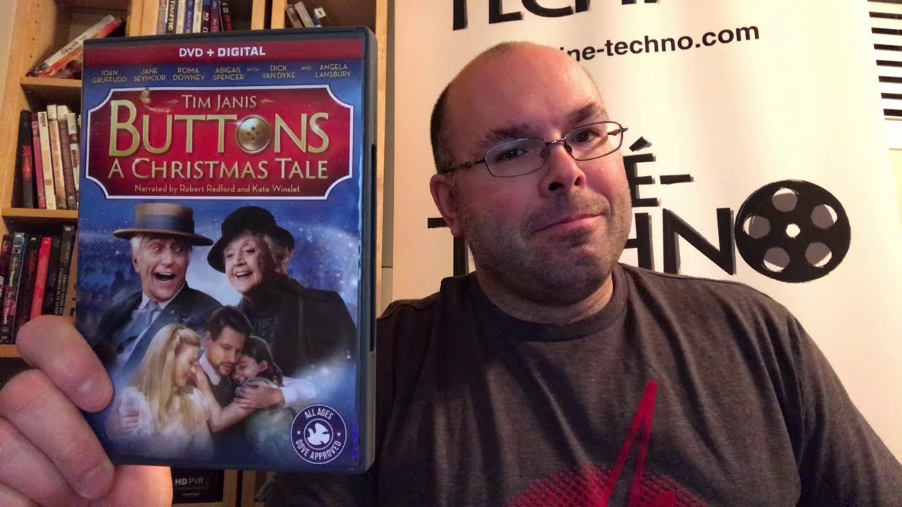 Présentation (unboxing) du film Buttons A Christmas Tale en format DVD