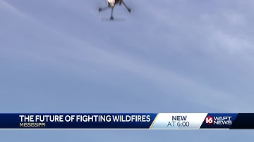 Wildfire drones
