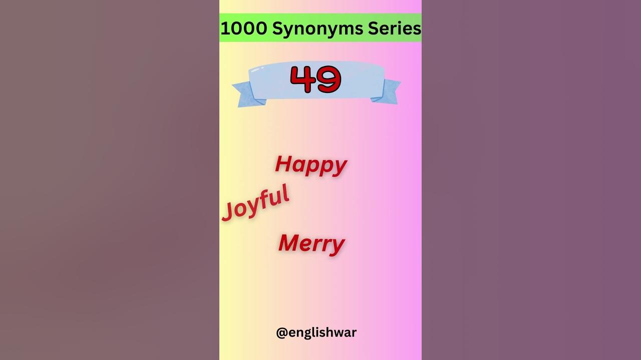Cheerful Synonyms english ssc bank vocabulary synonym cheerful-synonyms-english-ssc-bank-vocabulary-synonym