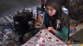 Batik workshop in Cirebon, West-Java, Indonesia
