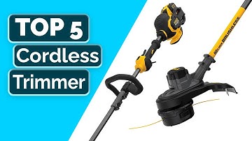 Top 5 BEST Cordless String Trimmer of [2023]