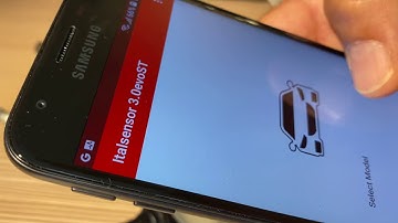 Italsensor 3.0evoST app for smartphone (demo)