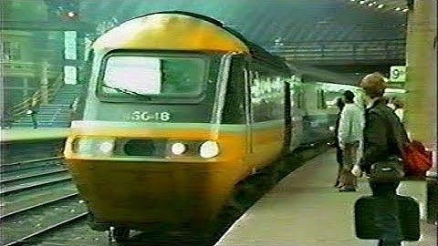 Edinburgh to Inverness  with HST 43048  -  1986