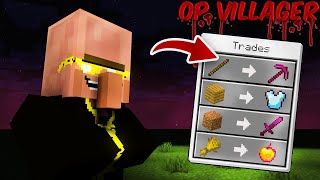 Minecraft, But Villagers Trade OP Items...