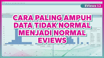 PASTI LOLOS‼️ Cara Mengatasi Data TIDAK NORMAL Pada UJI NORMALITAS EVIEWS