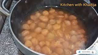 Aloo Bukharay Ki Khati Meethi Chutney  (آلو بخارے کی چٹنی) Recipe By Kitchen with Khadija in Urdu