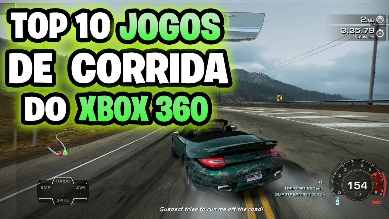 Top 10 melhores jogos de corrida do xbox 360 