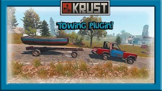 Boat Towing Plugin for Rust!