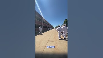 ONE of the BEST AROCs in Navy Bootcamp #Navy #military #cadence #bootcamp #singer #fyp #america