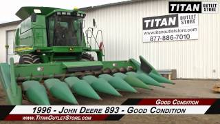 John Deere 893 - 8R30, Hyd Deck (9610,9650,9750) Header-Corn Sold on ELS!