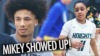 Mikey Williams Reacts to Freshman Phenom ‘Special K’ Kaleena Smith’s Unbelievable Highlights!