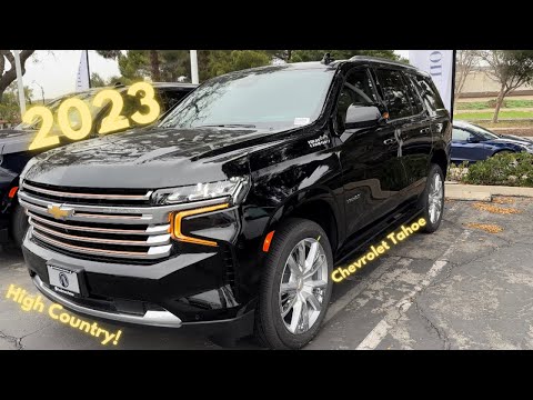 Elegant Tahoe Premier Vs High Country 2023 Gallery