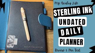 Daily Undated Planner from Sterling Ink
