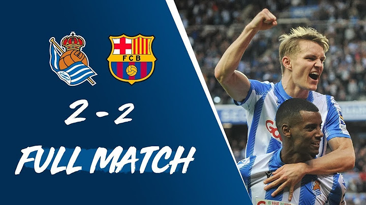 FULL MATCH | Real Sociedad 2-2 FC Barcelona LaLiga 2019/20