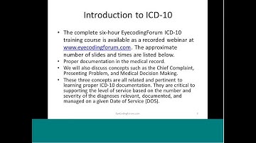 EyeCodingForum ICD-10 Coding Scenario One Excerpt Left Eye Pain