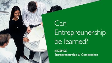 Are you born an Entrepreneur or do you become one? with Prof. Dr. Oliver Gassmann