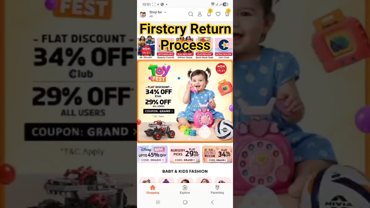FirstCry Return/Exchange Step-by-Step | Wrong Size? Simple UPI Refund Guide💯