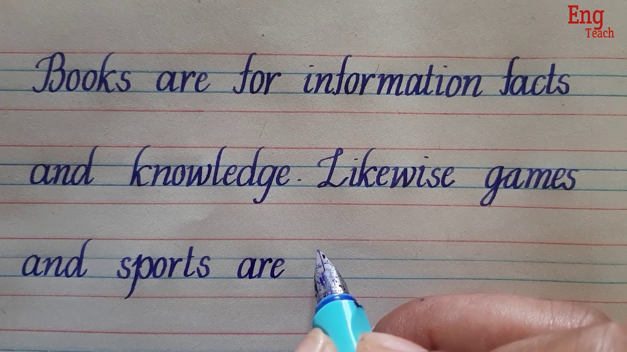 Monocursive Hand Writing Monocursive for beginners | Handwriting | neat and clean English ...