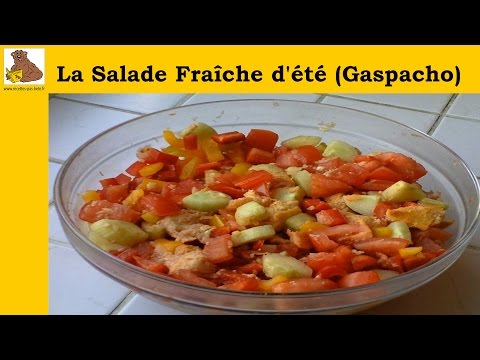 salade-fraîche-d'été-(gaspacho)-(recette-rapide-et-facile)-hd