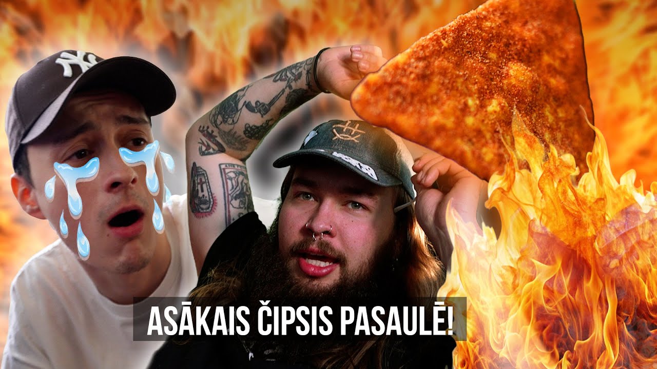 Mēģinu Asāko Čipsi Pasaulē!🌶️🥵