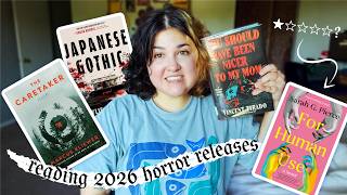 reading new horror releases and having a mediocre time
