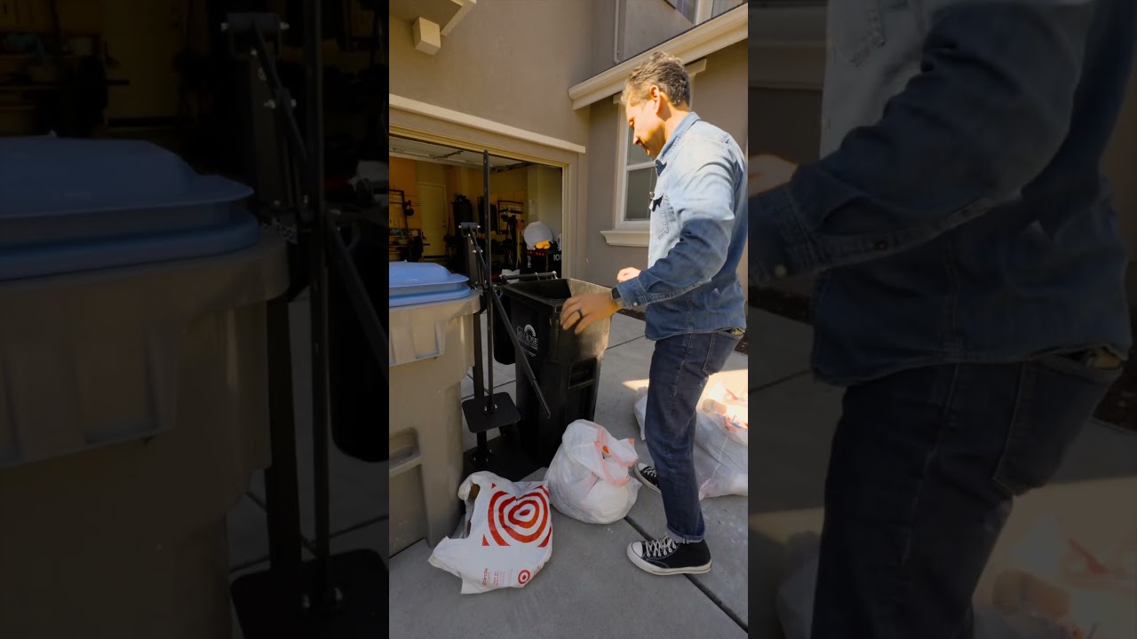 Manual Outdoor Trash Compactor