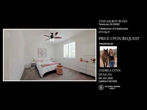 33320 Kilroy Road, Temecula, CA home video tour