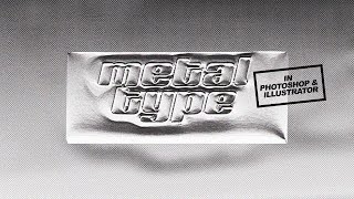Metal Type Effect Tutorial In Adobe Photoshop And Adobe Illustrator screenshot 5