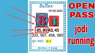 Kalyan Today 07-06-2021 || Strong Jodi Trick Today || Satta Matka Kalyan || Kalyan Matka Today Open screenshot 3