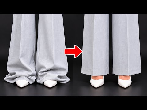 Blind Hem Pants with a Sewing Machine | Step by Step for Beginners