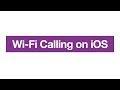 Wi Fi Calling on iOS | Calls over Wi-Fi on your iPhone | Support on Three