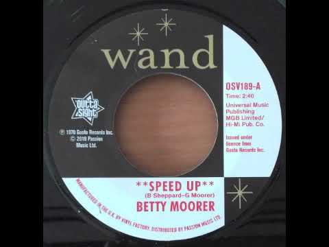 Betty Moorer - Speed Up