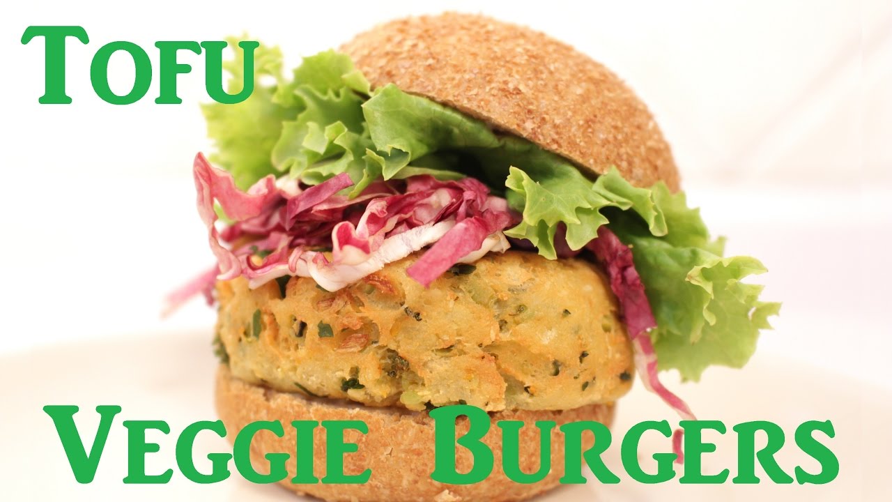 Vegan Tofu Veggie Burger YouTube