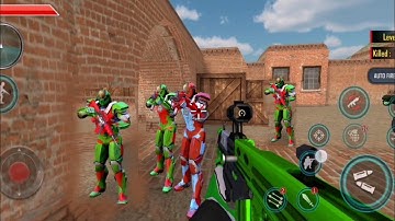 Robot FPS Shooting Strike Android Gameplay #5