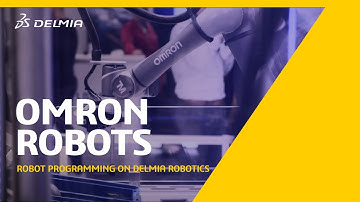 Programming OMRON industrial robots on DELMIA Robotics | DELMIA