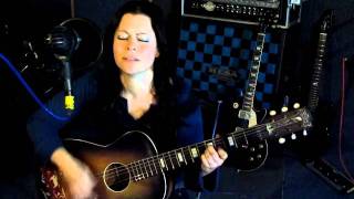 Video thumbnail of "English Folk Song ( A Brisk Young Sailor Courted Me /A Bold Young Farmer) acoustic guitar + lyrics"