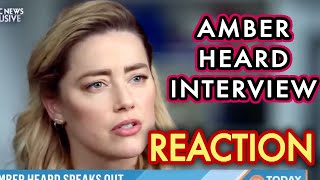 AMBER HEARD INTERVIEW - REACTION