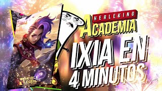 IXIA IN 4 MINUTES 🤩 How to play with Ixia, Ixia Guide, Ixia tutorial - MOBILE LEGENDS (PAYING DEBT)