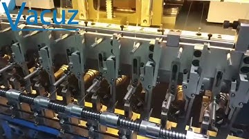 Vacuz 16 Axis Spindles Automatic Transformer Bobbin Coil Needle Winding Taping Machine Factory Price