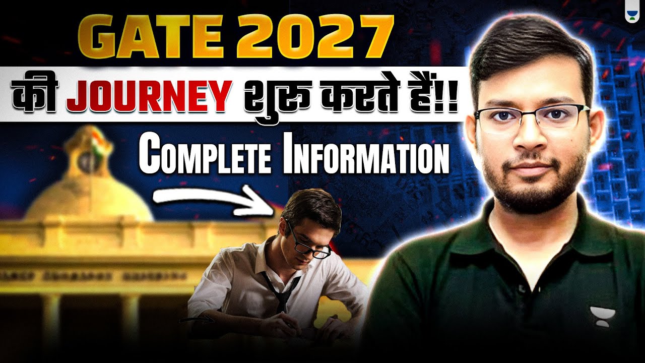 GATE 2027 Preparation शुरू कैसे करें? | Complete Guide for Beginners ...