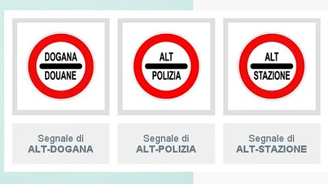 Che segnale e Alt Polizia?