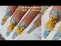 Rubber Duck Nail Art Tutorial | 3d Acrylic Nail Art | Glitterbels Acrylic