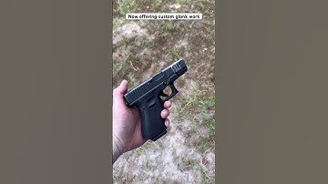 Send us your glock! Now offering custom slide serrations