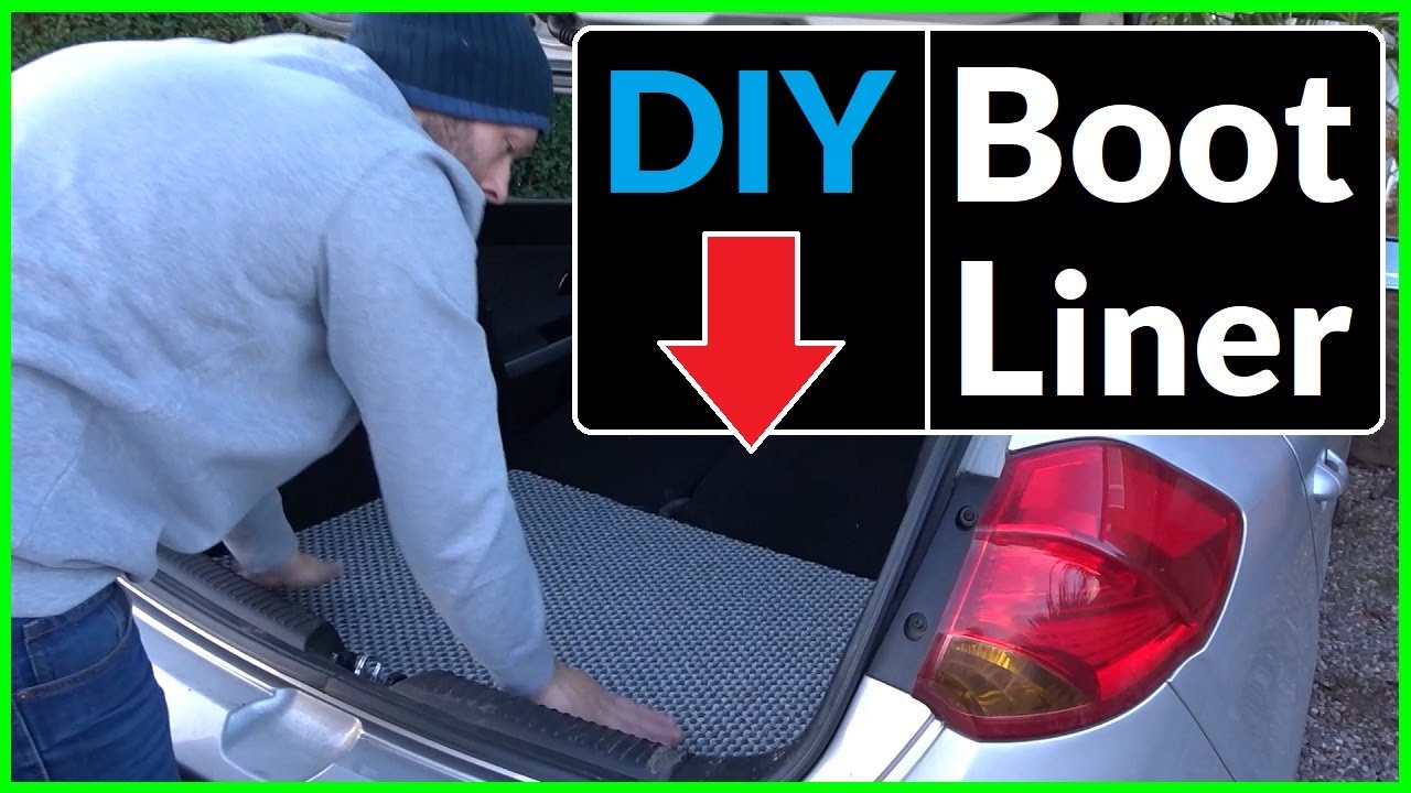 How to Make a Protective Car Boot Liner out of Carpet (DIY Car Project) 